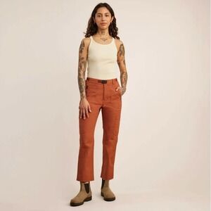 Roark CAMPOVER CARGO PANT Coconut Shell Women's Size Small NEW